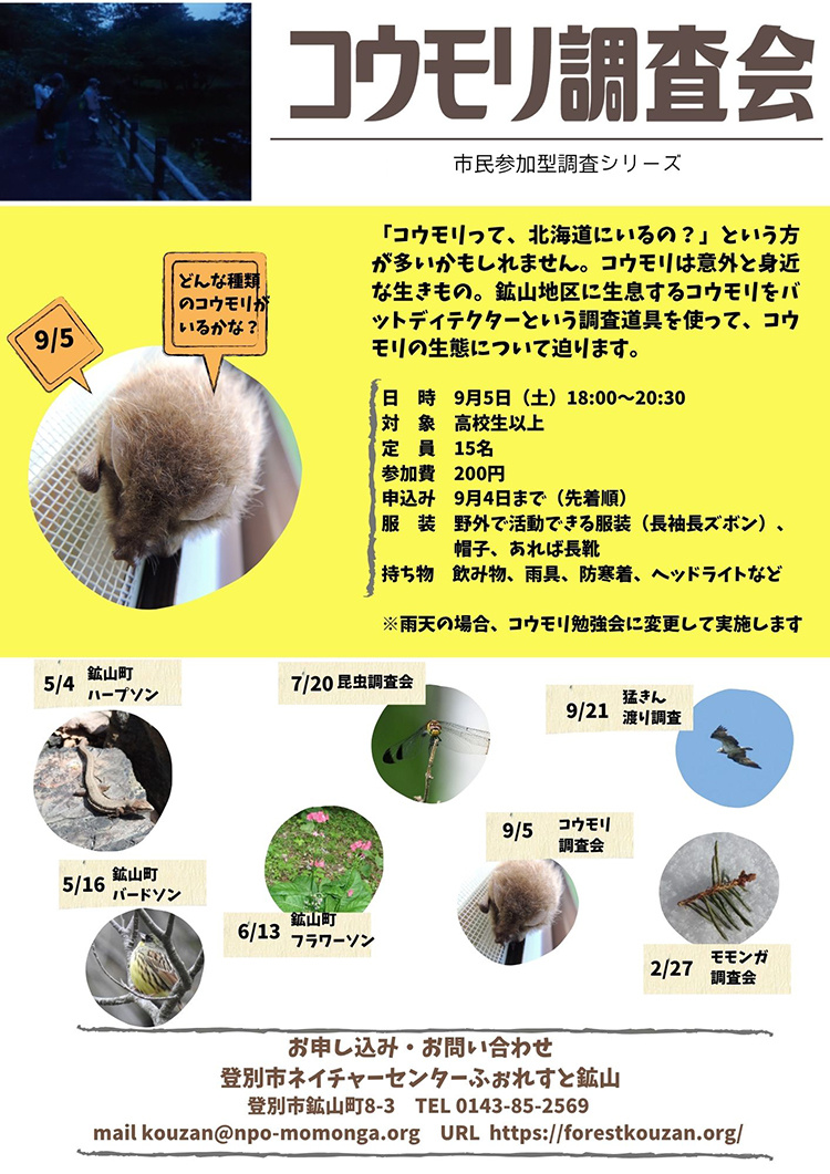 コウモリ調査会